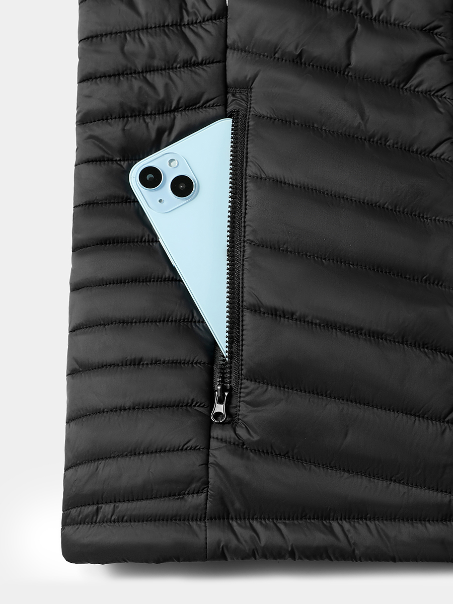 Women's heated vest padded clothing