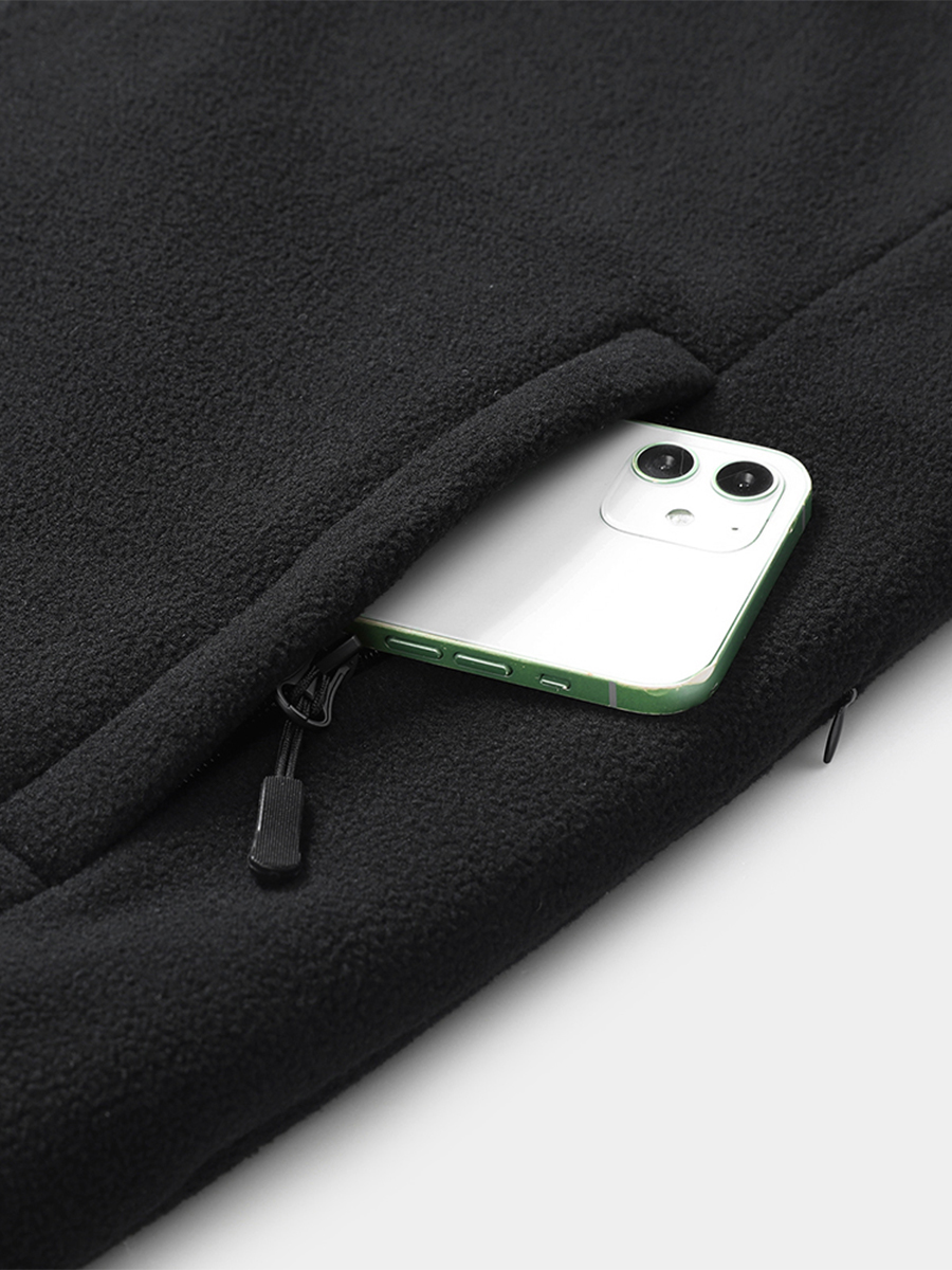 Men’s heated vest fleece