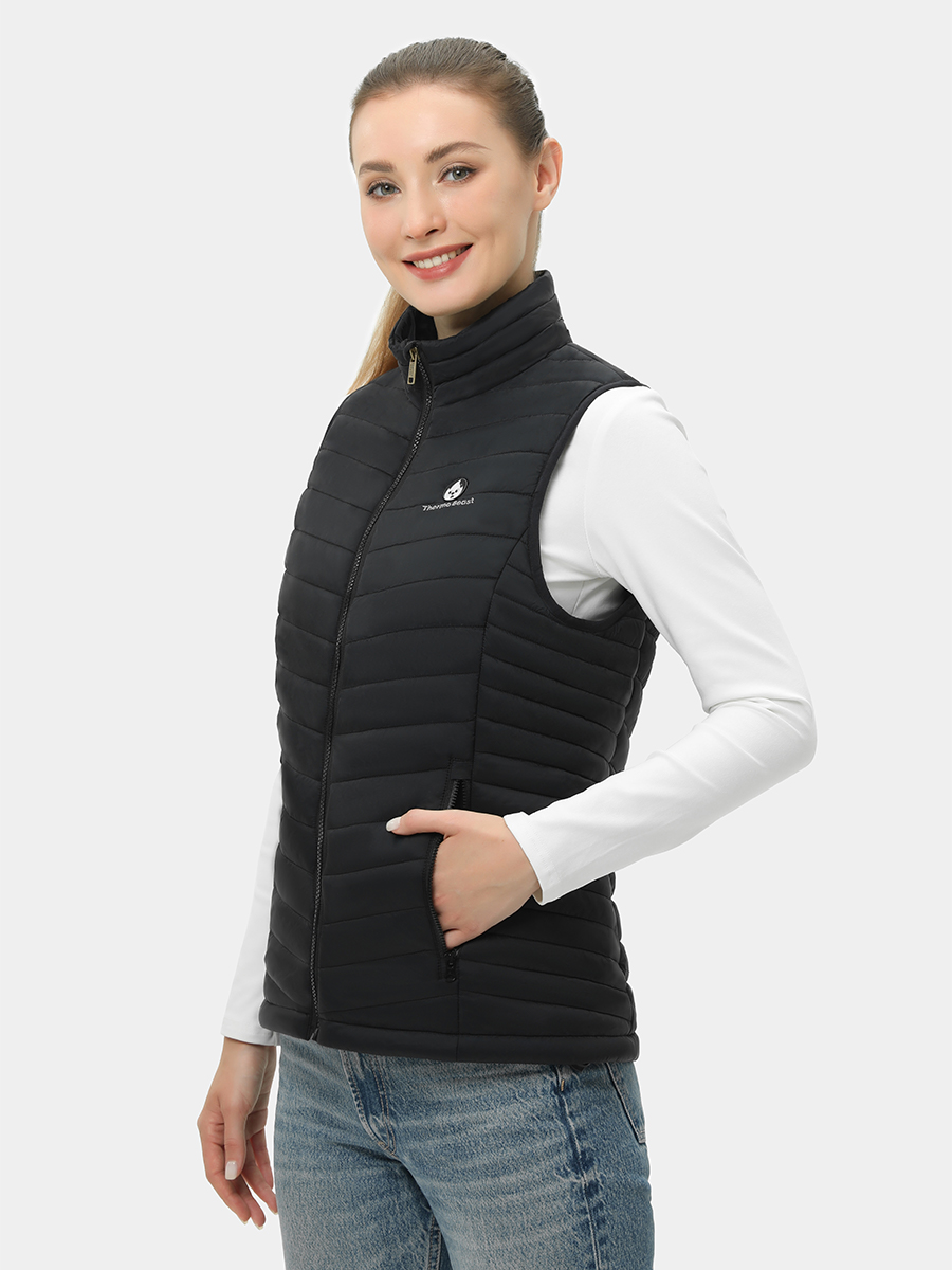 Women's heated vest padded clothing