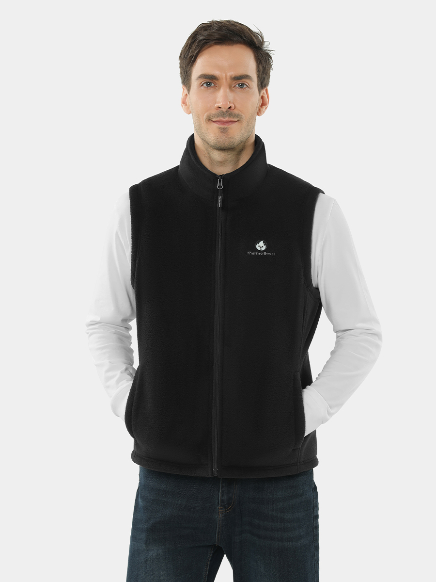 Men’s heated vest fleece