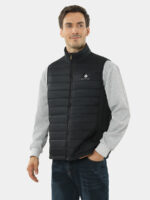 Men's heated vest padded clothing