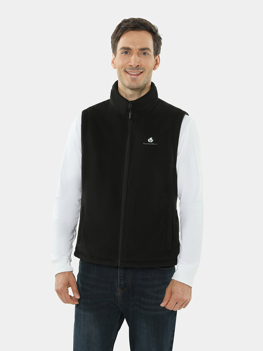 Men’s heated vest fleece