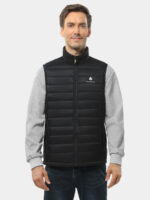 Men's heated vest padded clothing