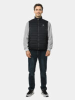 Men's heated vest padded clothing