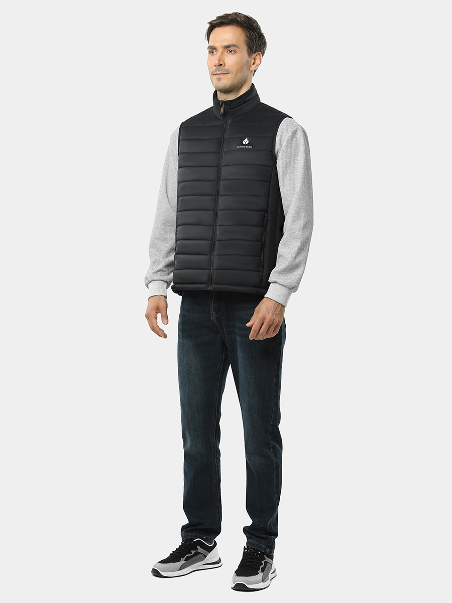 Men's heated vest padded clothing