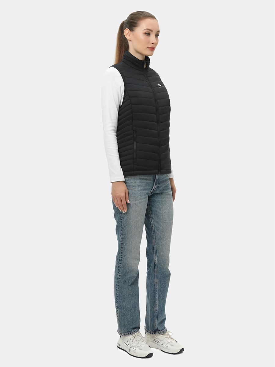 Women's heated vest padded clothing