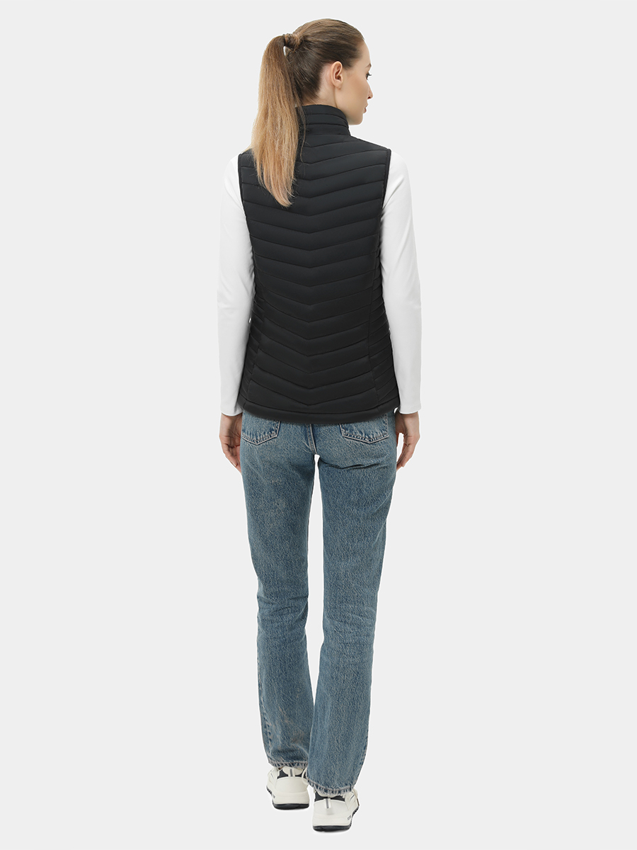 Women's heated vest padded clothing