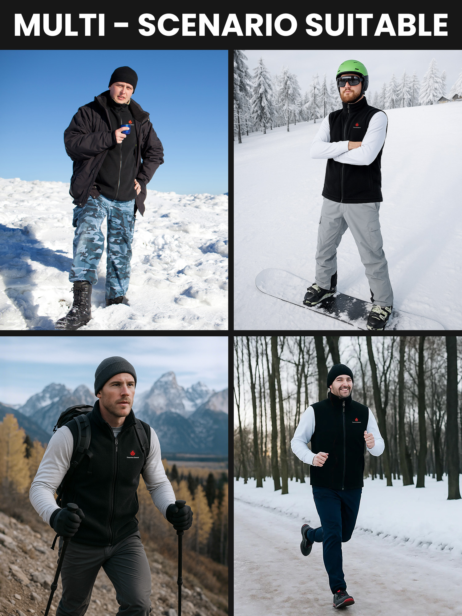 heated for men vest