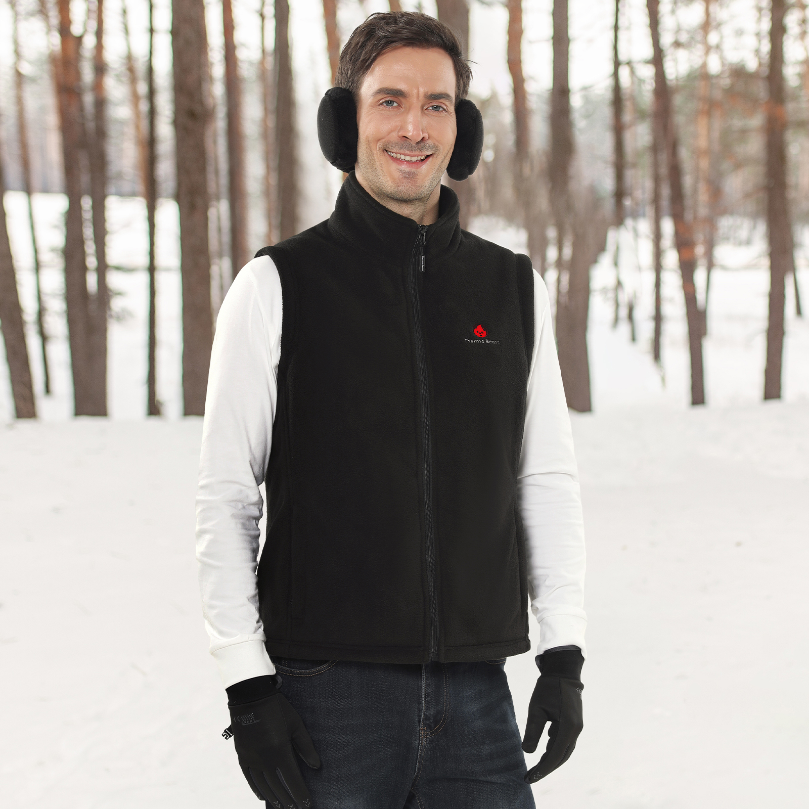 mens heated golf vest